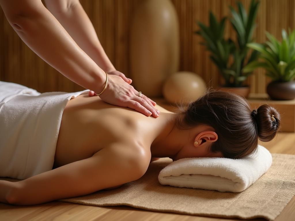 Tradicionális thai masszázs technika - professzionális kezelés