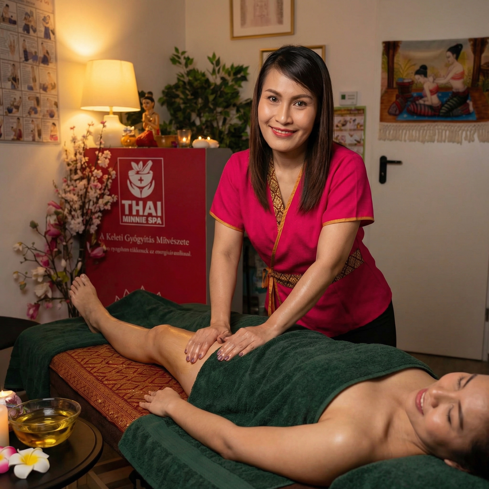 Thai masszázs terápia